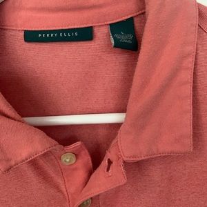 Perry Ellis polo size large.